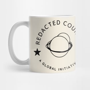 Redacted Courier Basic Mug